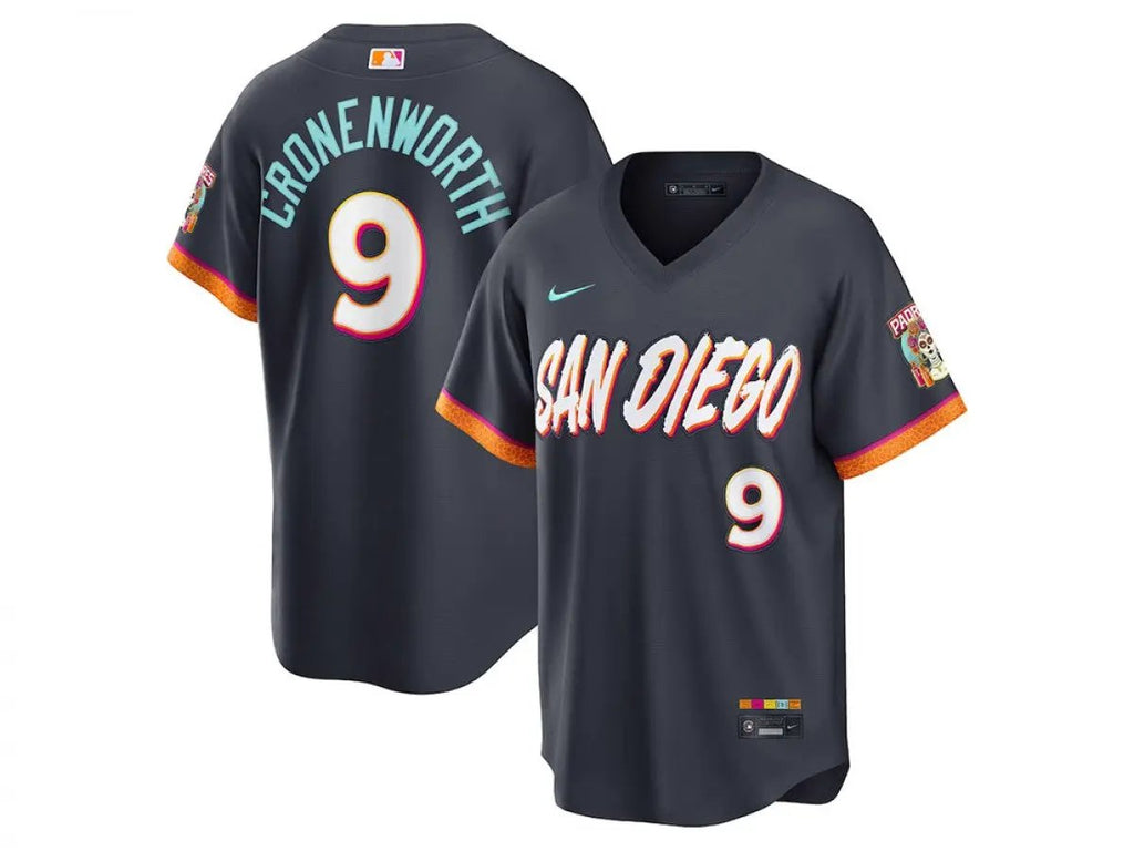 San Diego Padres #9 Jake Cronenworth 2026 City Connect Limited Jersey - Obsidian by My Store