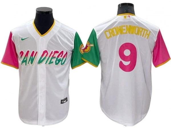 San Diego Padres #9 Jake Cronenworth City Connect Limited Player Jersey by My Store