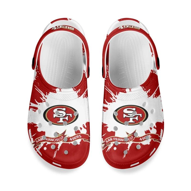 San Francisco 49ers Crocs Unisex Clogs Clog Shoes by Crocs