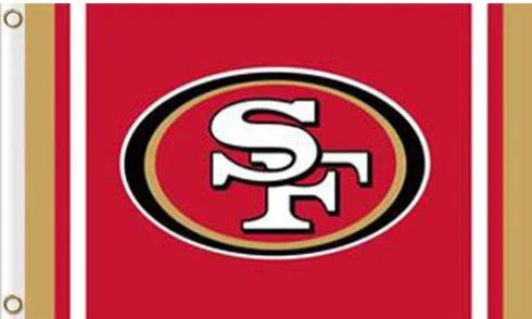 San Francisco 49ers Sport US Flag 3X5 Ft Polyester Banner USA 90x150cm by flagsjustdoit