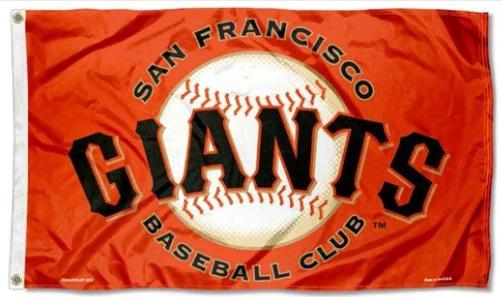 San Francisco Giants Baseball Club Flag 3X5Ft Banner USA Polyester with Brass Grommets by flagsjustdoit