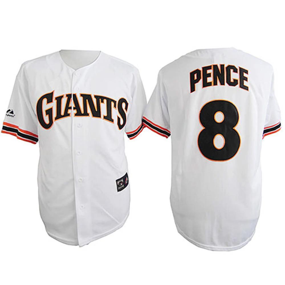 San Francisco Giants Hunter Pence White Throwback Jersey by My Store