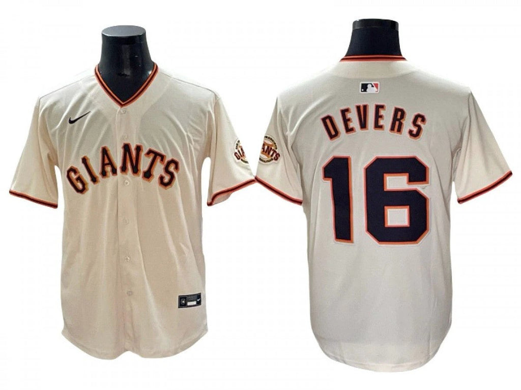 San Francisco Giants #16 Rafael Devers Cream Limited Jersey by My Store