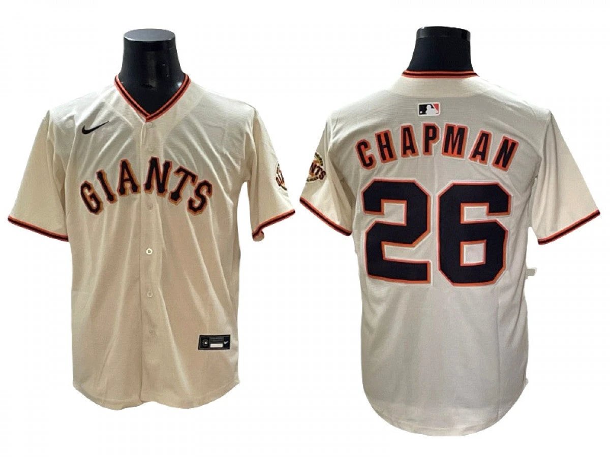 San Francisco Giants #26 Matt Chapman Cream Limited Jersey by My Store