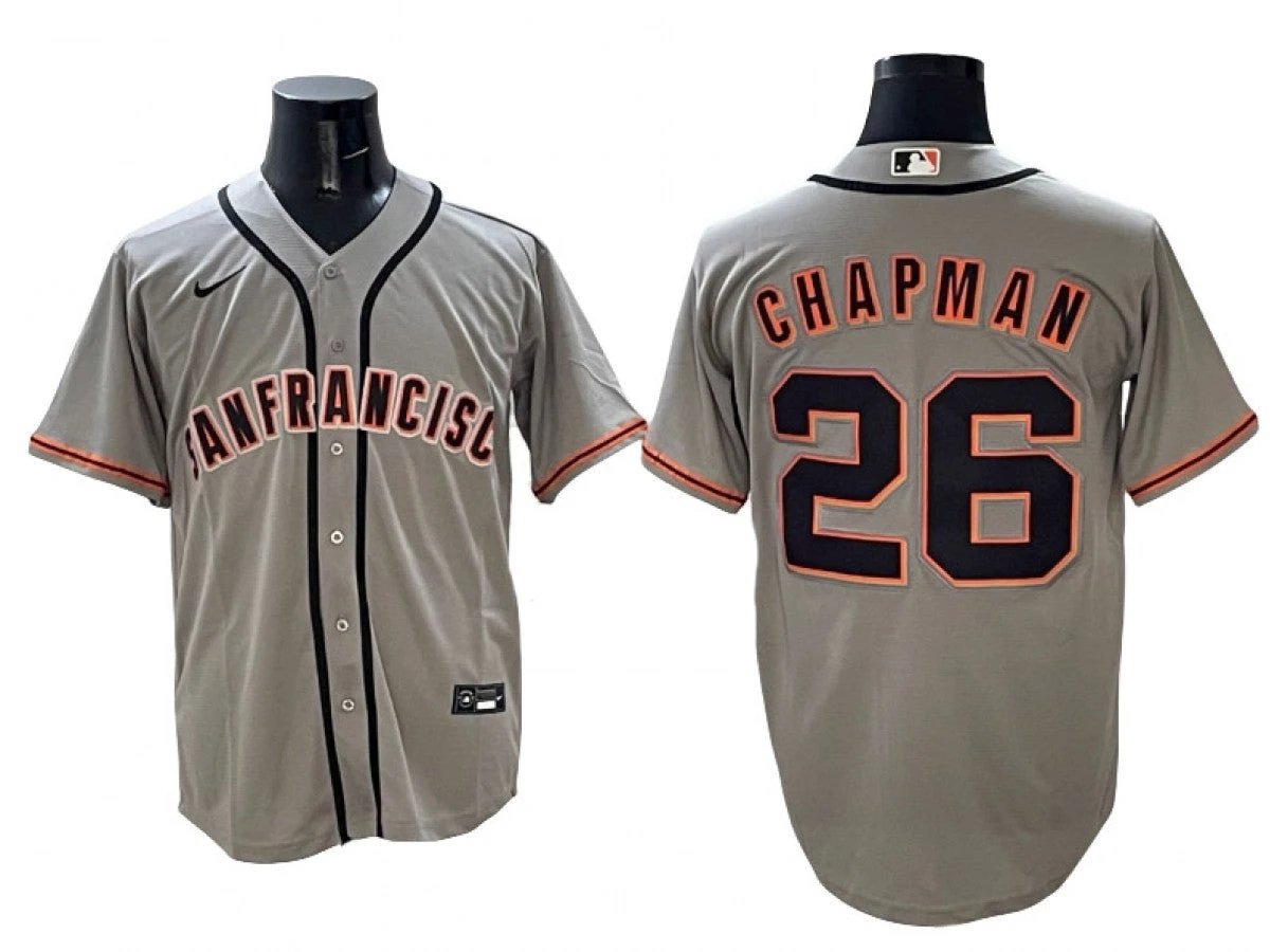San Francisco Giants #26 Matt Chapman Gray Limited Jersey by My Store