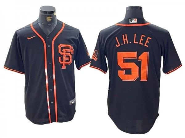 San Francisco Giants #51 Jung Hoo Lee Black Limited Jersey by My Store