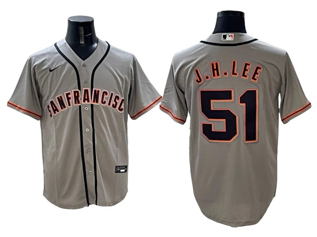 San Francisco Giants #51 Jung Hoo Lee Gray Limited Jersey by My Store