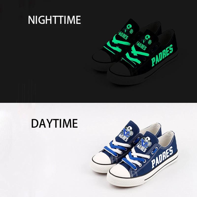 San Diego Padres Limited Print Low Top Canvas Shoes Sport Sneakers For Men Women Fans by Crocs