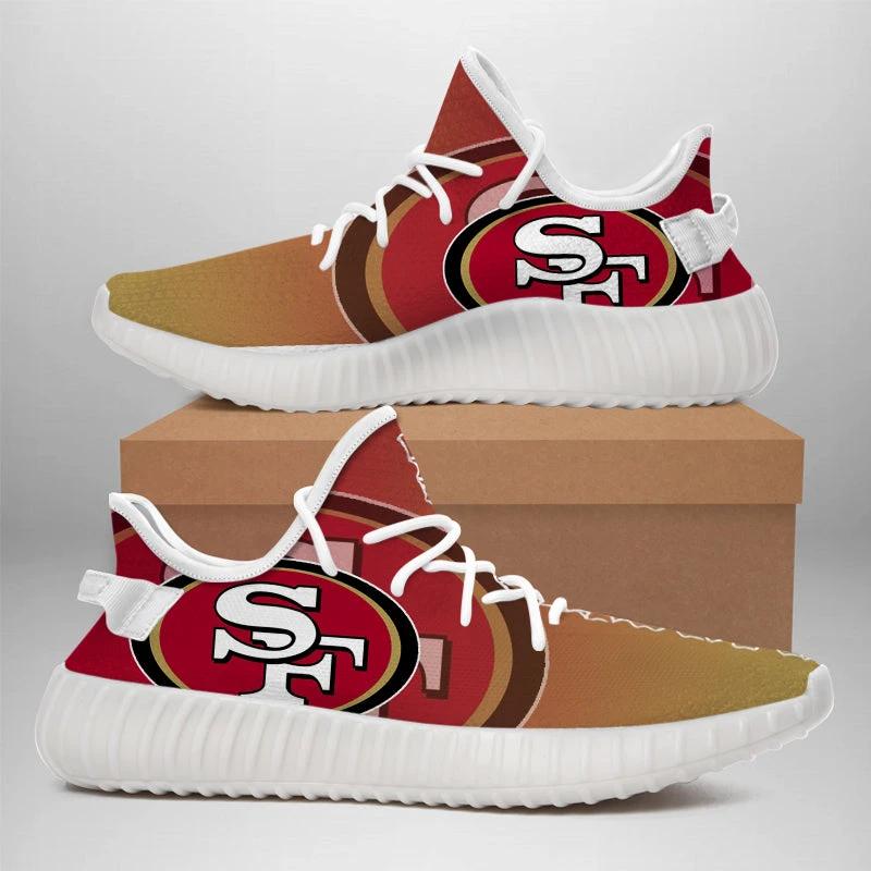 San Francisco 49ers NFL 350v Yeezy Sneakers For Men Women Fans by Crocs