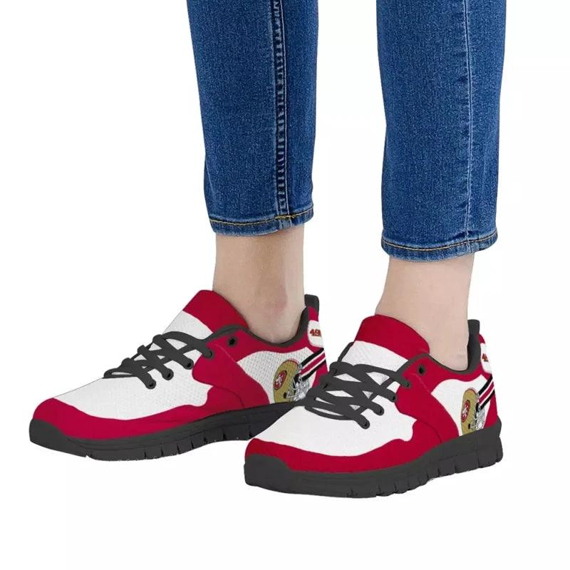 San Francisco 49ers Icon NLF Sneaker Shoes For Men Women Fans by Crocs