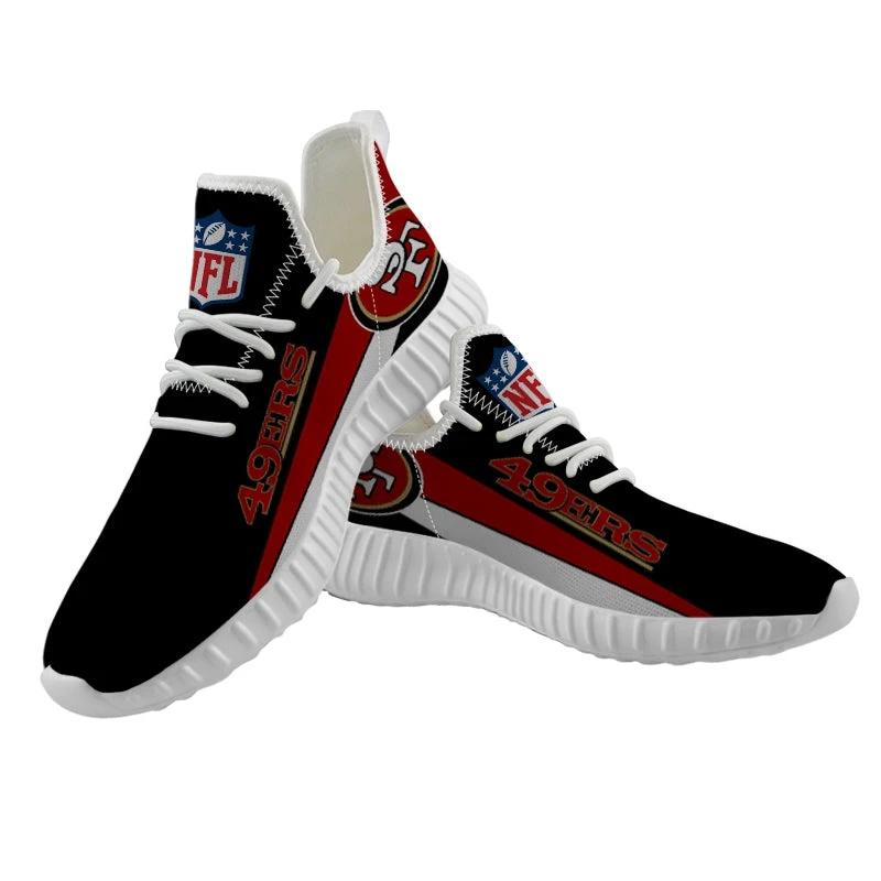 San Francisco 49ers Sneaker Shoes NFL For Men Women Fans by Crocs