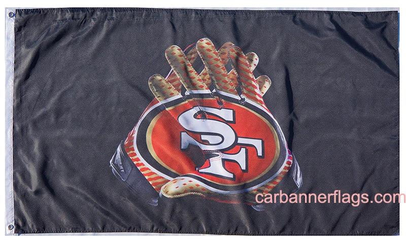 San Francisco 49ers Flag-3x5FT NFL SF 49ers Banner-100% polyester by flagsshop