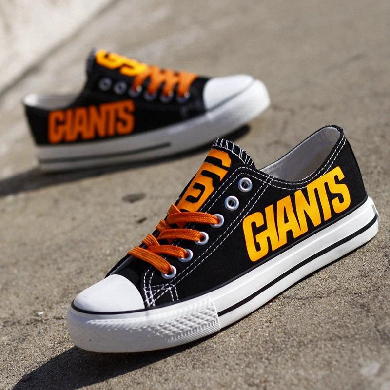 San Francisco Giants Limited Print Low Top Canvas Shoes Sport Sneakers For Men Women Fans by Crocs