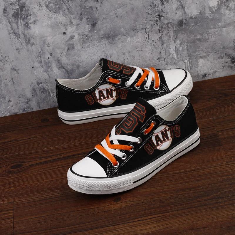 San Francisco Giants Limited Print Low Top Canvas Shoes Sport Sneakers For Men Women Fans by Crocs