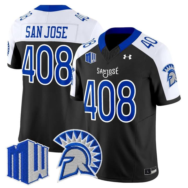 San Jose Jersey #408 San José State Spartans 2025 Limited Stitched by My Store NCAA Football Jerseys