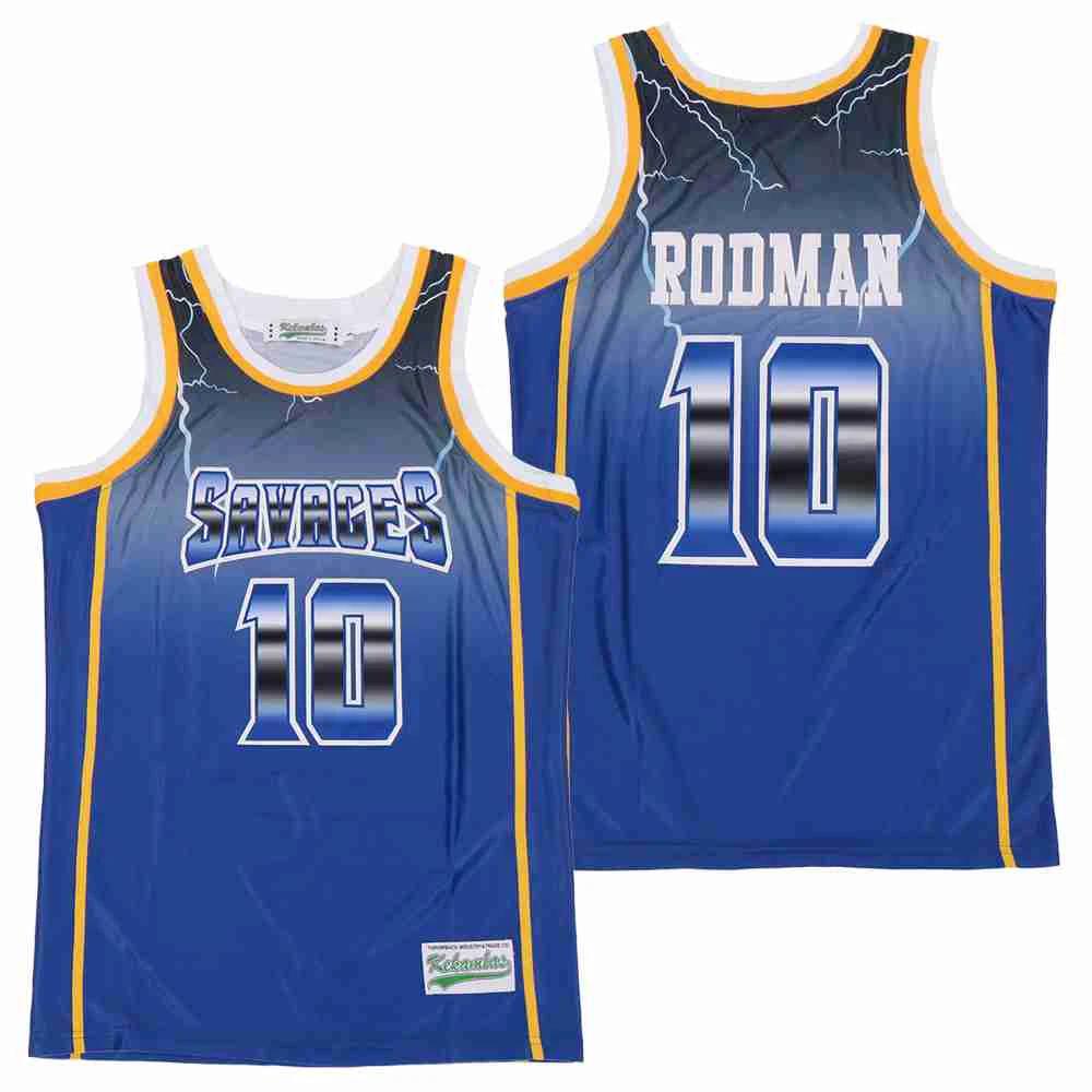 Sayaces #10 Rodman Basketball Jersey by My store basketball