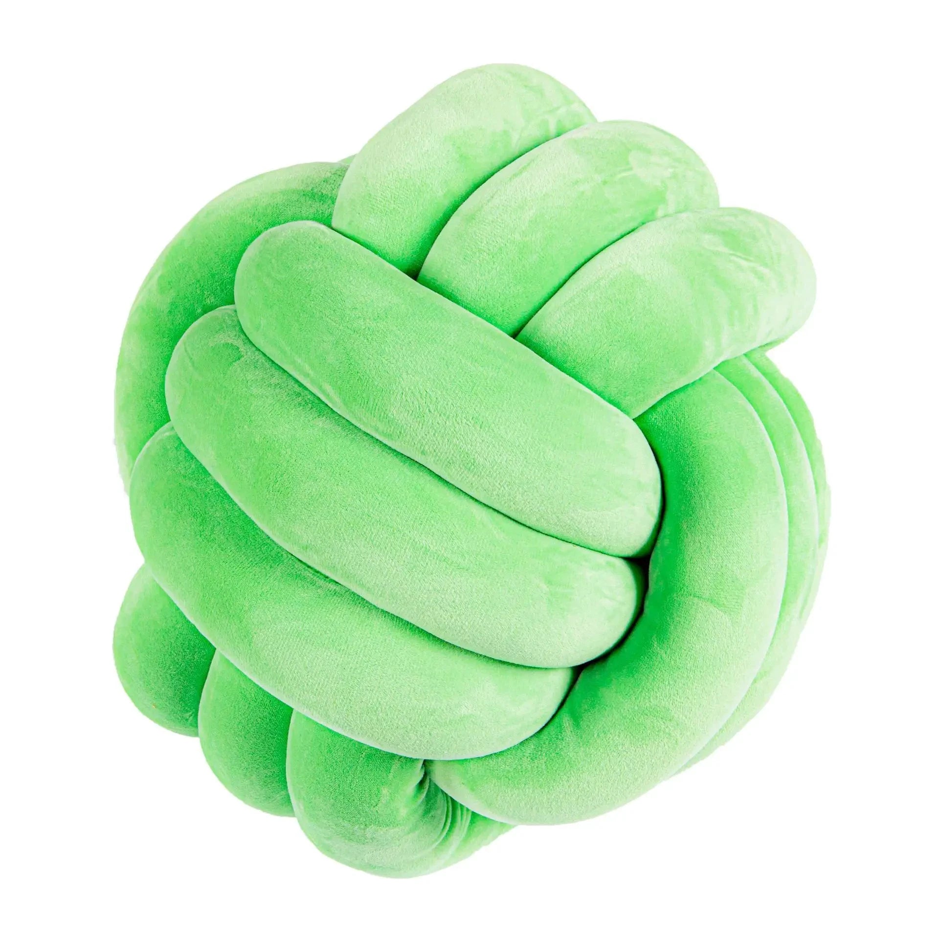 Plush Knot Cushion (Velvet) by Bowlift