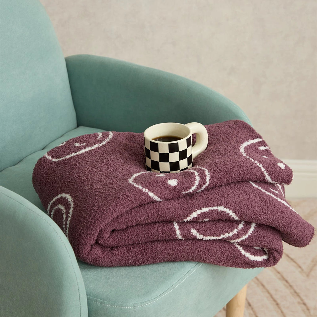 Smiley Blanket by Bowlift