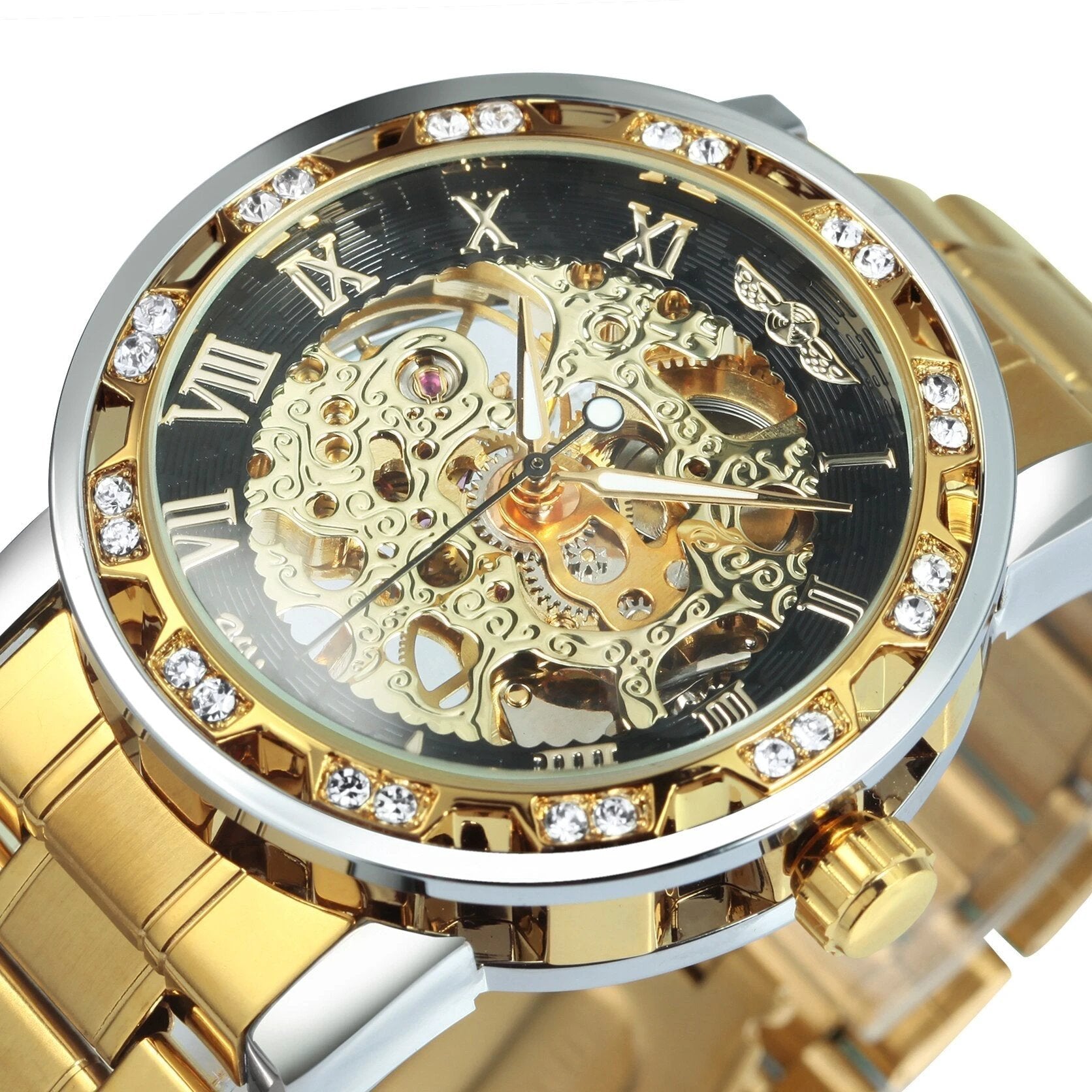 Luminous Mechanical Titan Skeleton Watch by BowLift