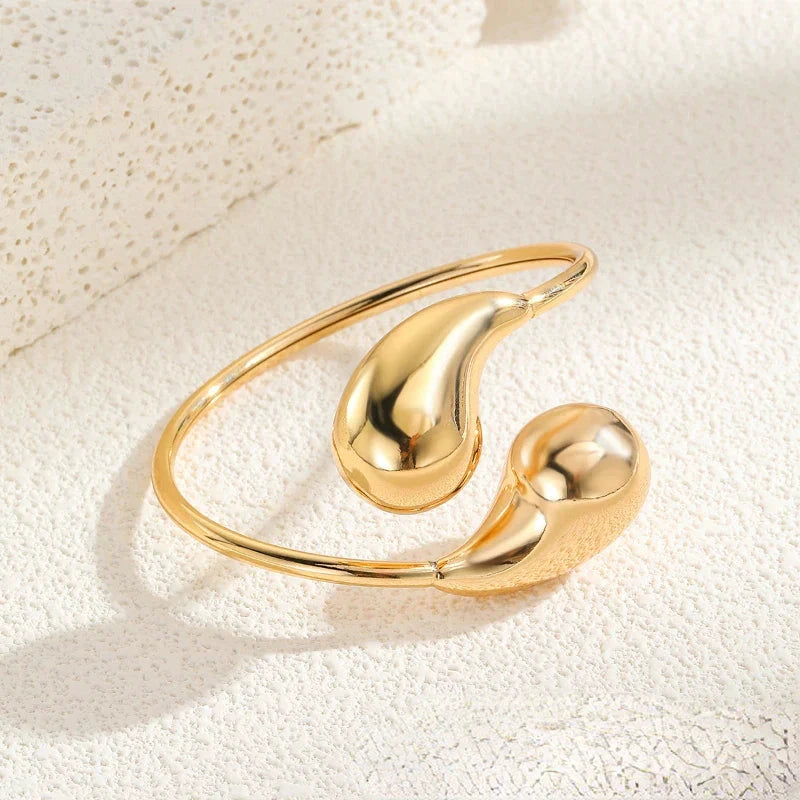 Bold Water Drop Bangle Bracelet by BowLift