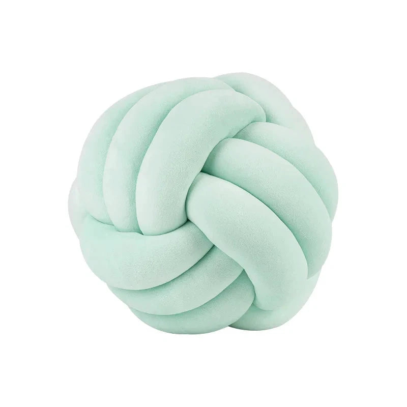 Plush Knot Cushion (Velvet) by Bowlift