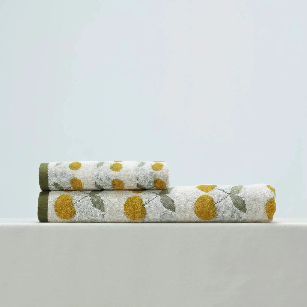 Cherry Cotton Towel by Bowlift