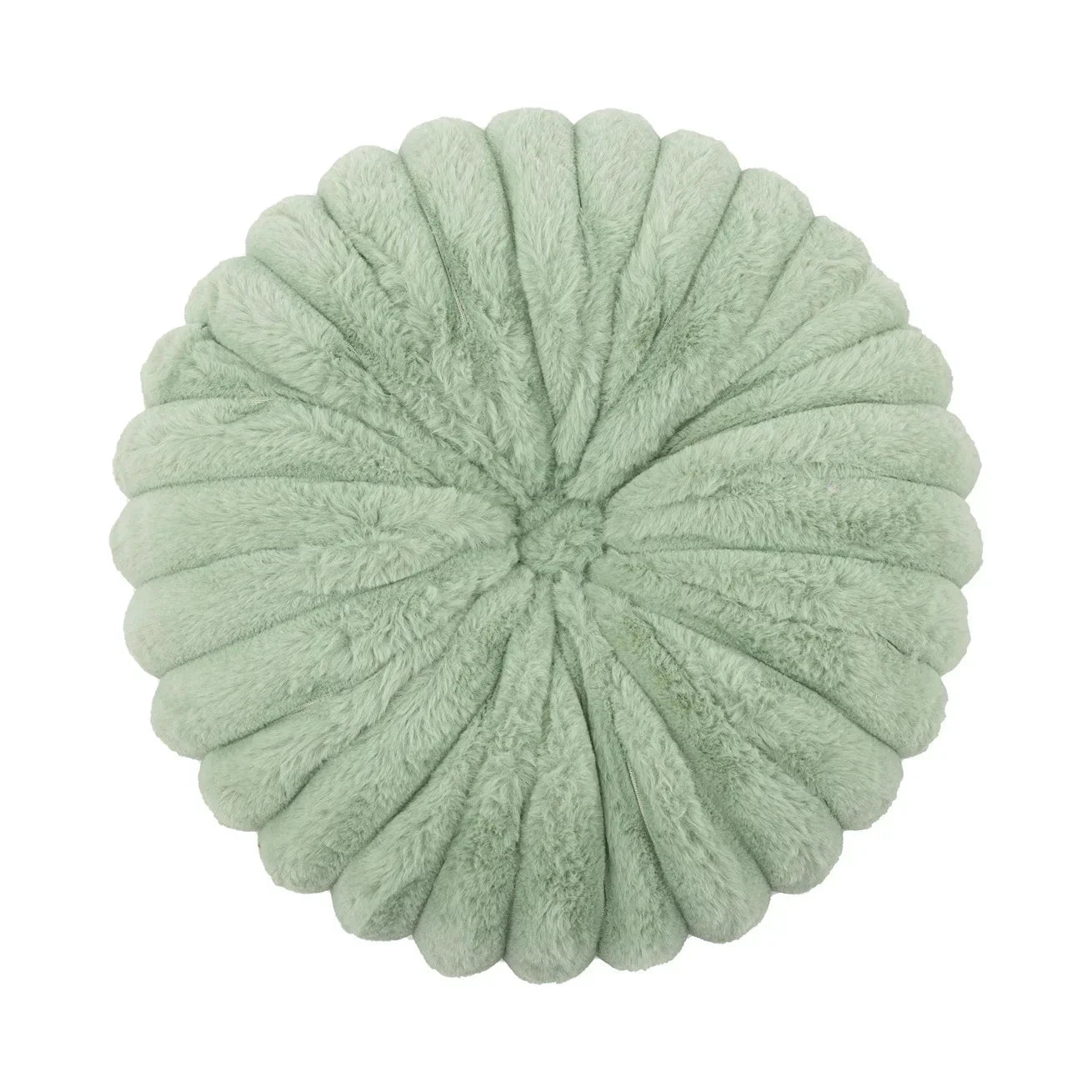 Fluffy Pastel Pumpkin Cushion by Bowlift