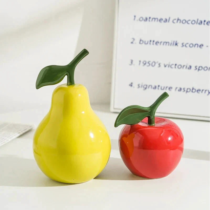 Fruit Ceramic Ornament – Tabletop Decoration & Home Accent by Bowlift
