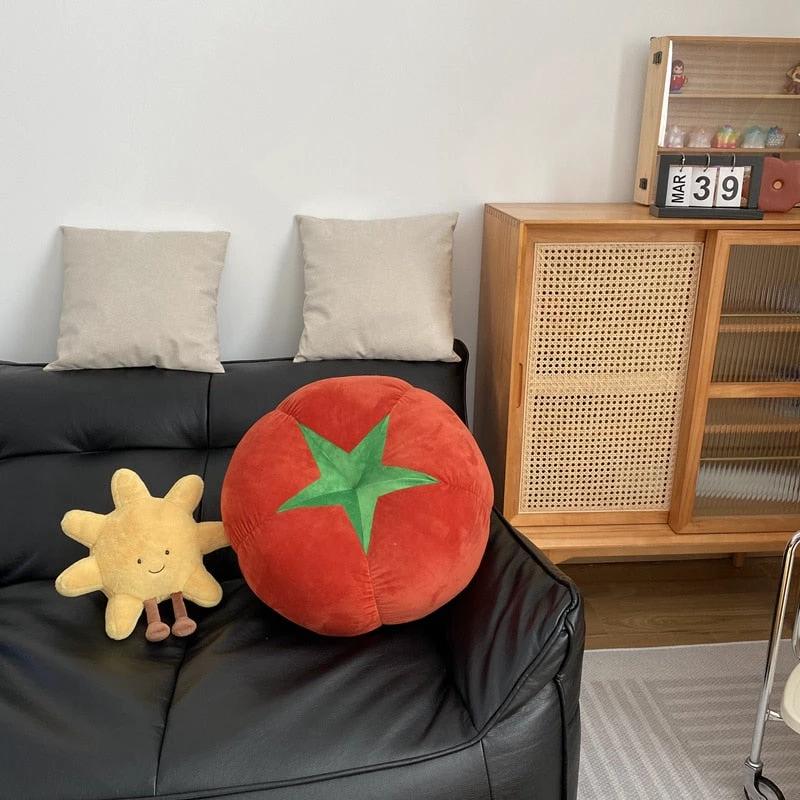 Fluffy Vegetable Cushions by Bowlift