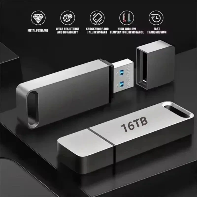 USB 3.2 Flash Drive | High-Speed, Durable Metal Housing & Waterproof for Windows and Mac OS by BowLift