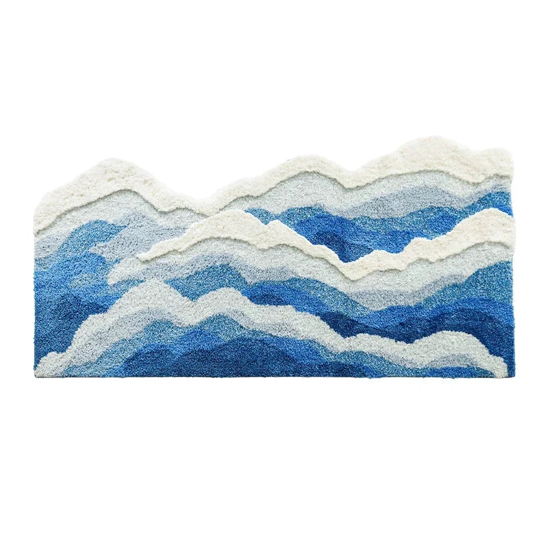 Sea Wave Rug by Bowlift