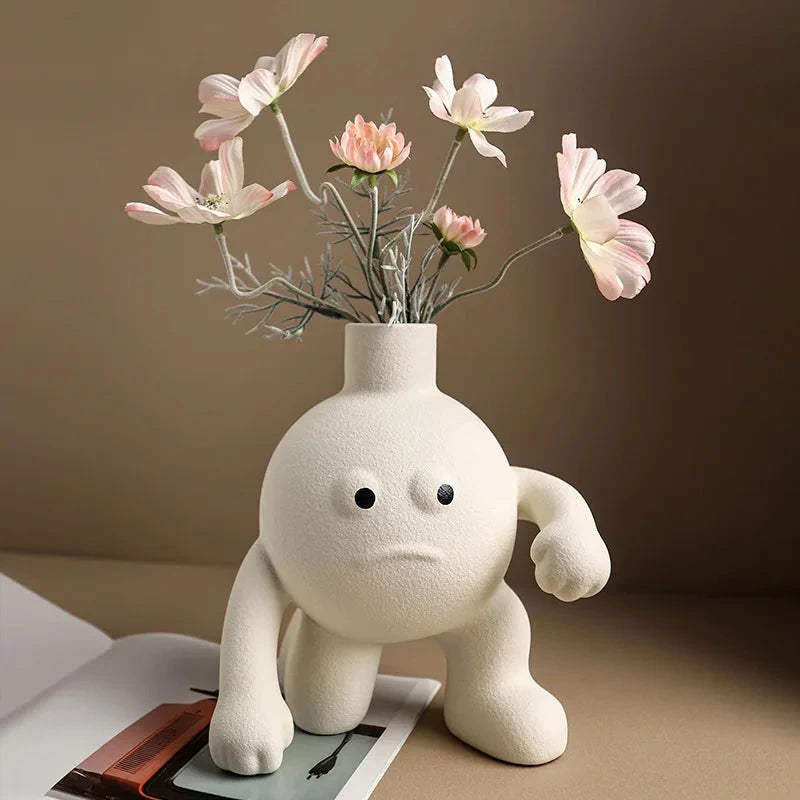 Character Ceramic Vase by Bowlift
