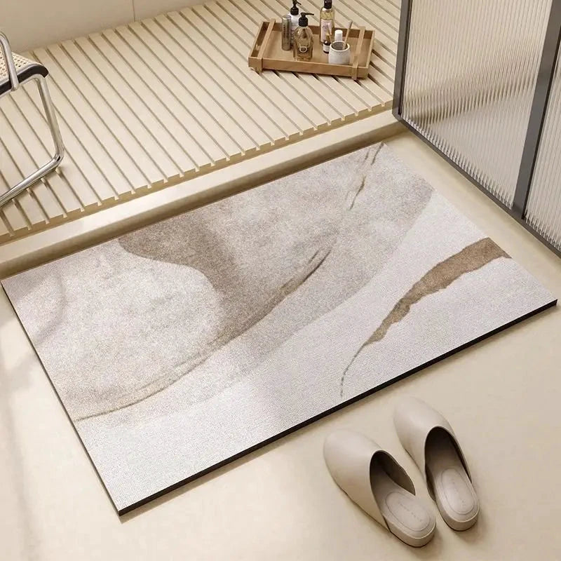Non-slip Diatomite Bath Mat Kitchen Mat Door Mat Shower Mat by BowLift