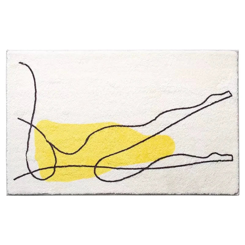 Noodie Illustration Rug by Bowlift