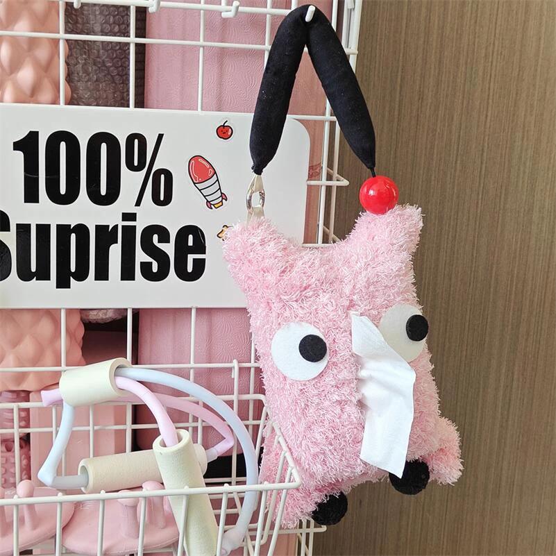 Fluffy Face Tissue Holder by Bowlift
