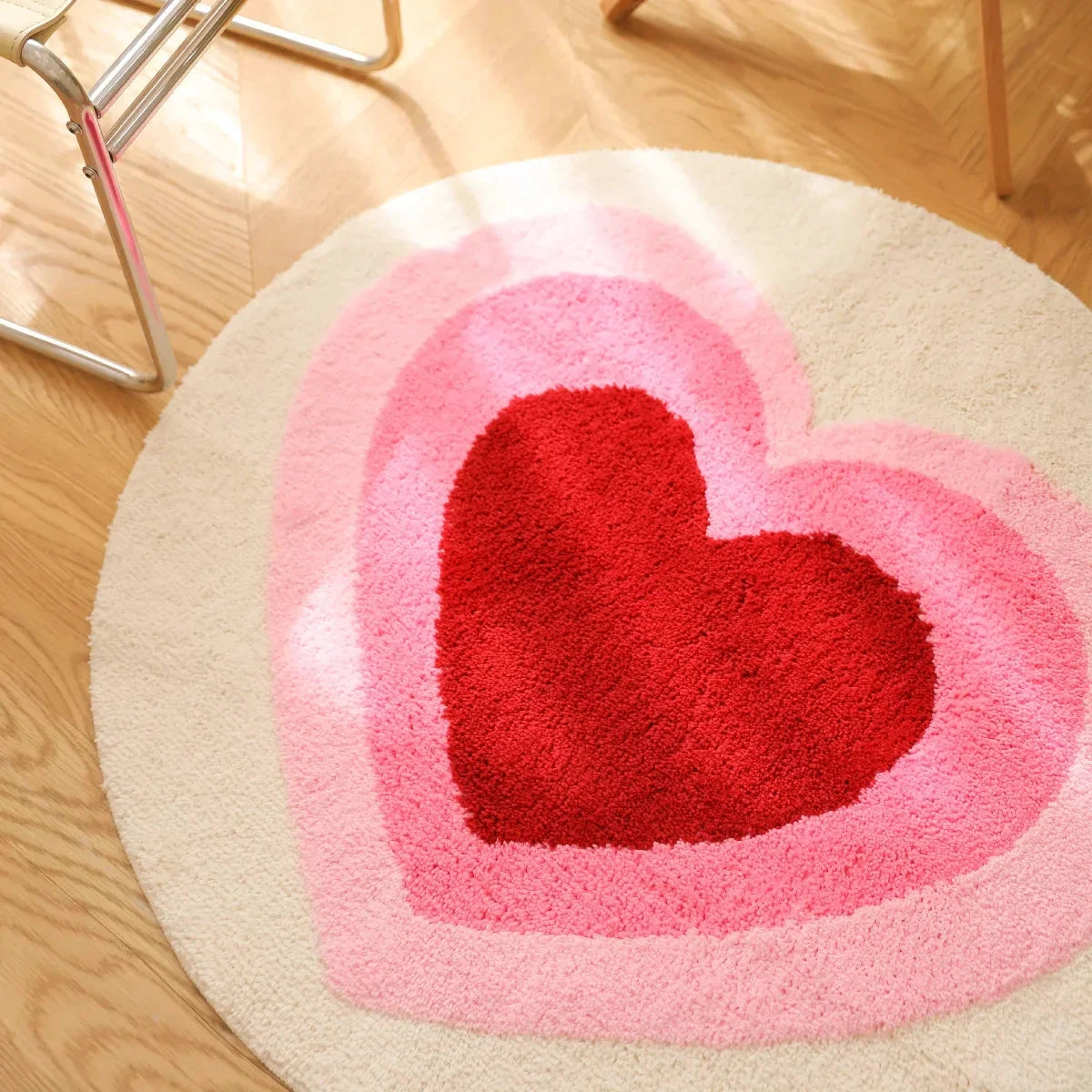 Gradient Heart Mat by Bowlift