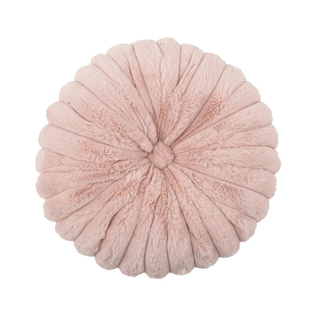 Fluffy Pastel Pumpkin Cushion by Bowlift
