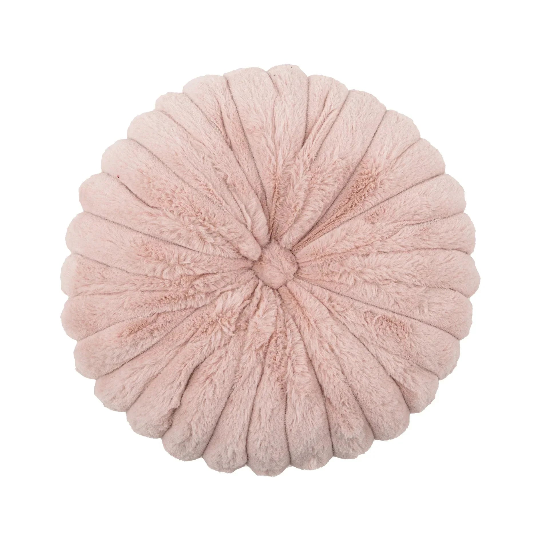 Fluffy Pastel Pumpkin Cushion by Bowlift