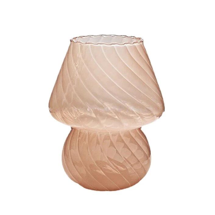 Nordic Stripy Glass Vase by Bowlift