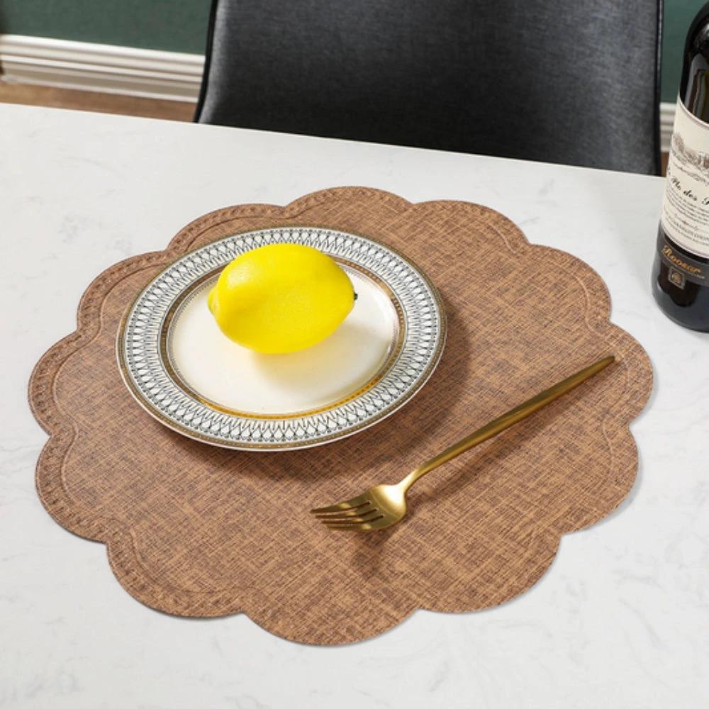 Scalloped Waterproof Placemat by Casa & Beyond