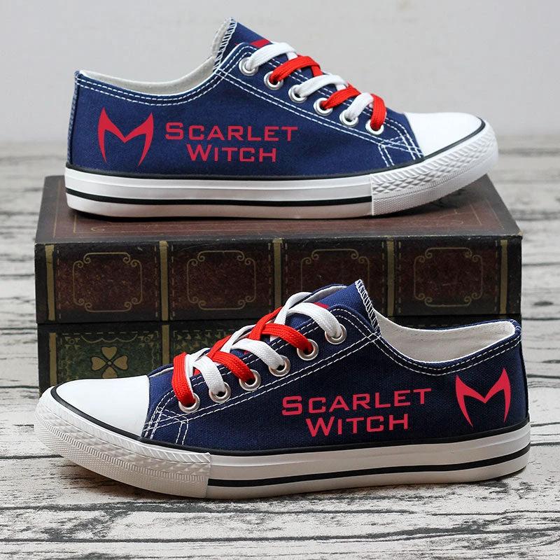 Scarlet Witch Low Top Canvas Sport Sneakers Shoes For Men Women Fans by Crocs
