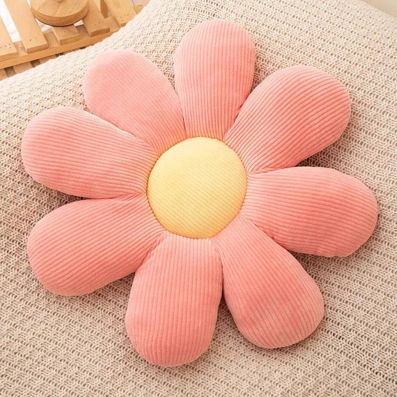 Daisy Plush Cushion by Bowlift