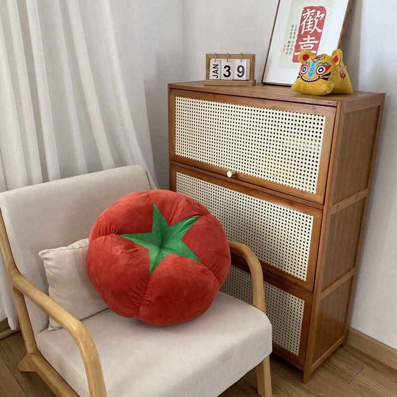 Fluffy Vegetable Cushions by Bowlift