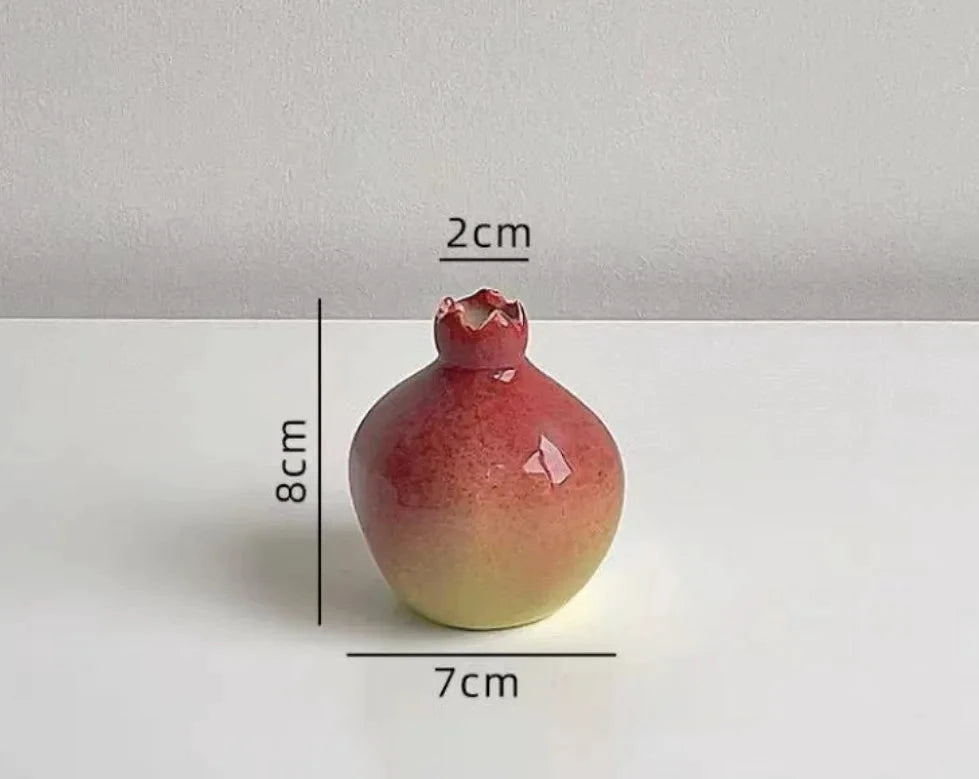 Ceramic Pomegranate Vase by Bowlift