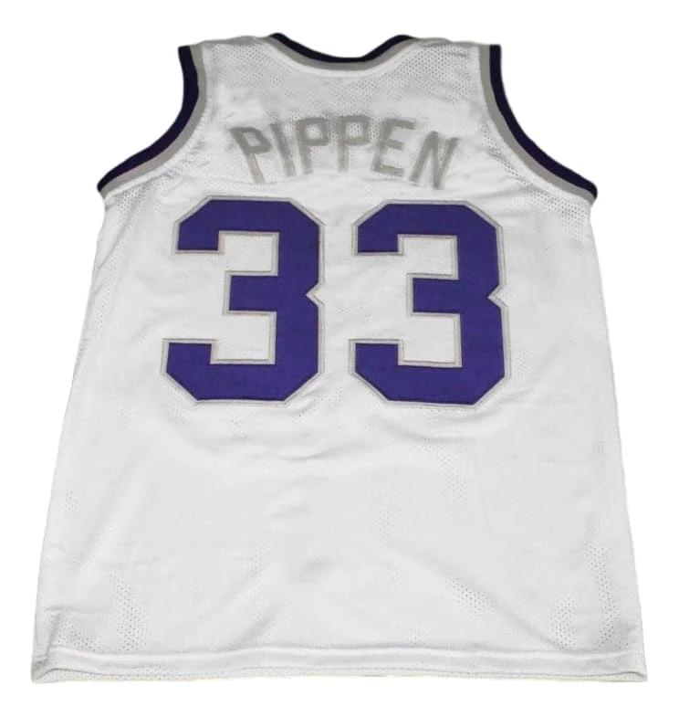 Scottie Pippen Jersey #33 Arkansas Bears New Basketball White by My store basketball