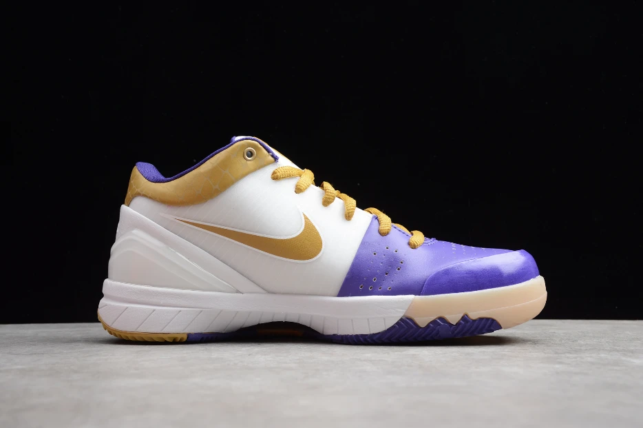 NK Kobe 4 Purple White Varsity Gold Metallic by Air Jordan