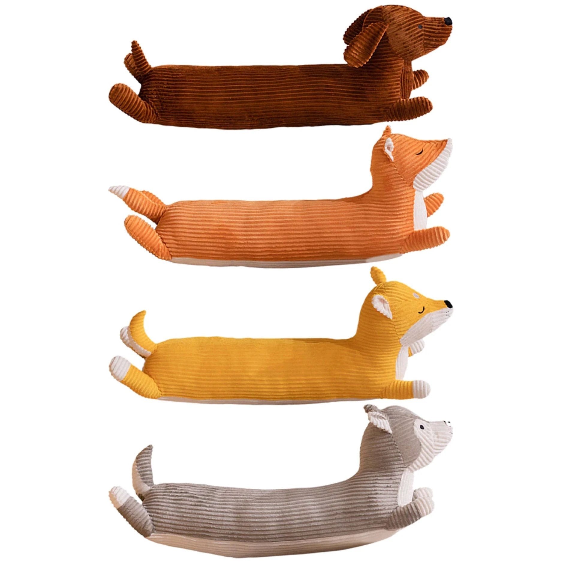 Dog & Fox Pillow by Bowlift