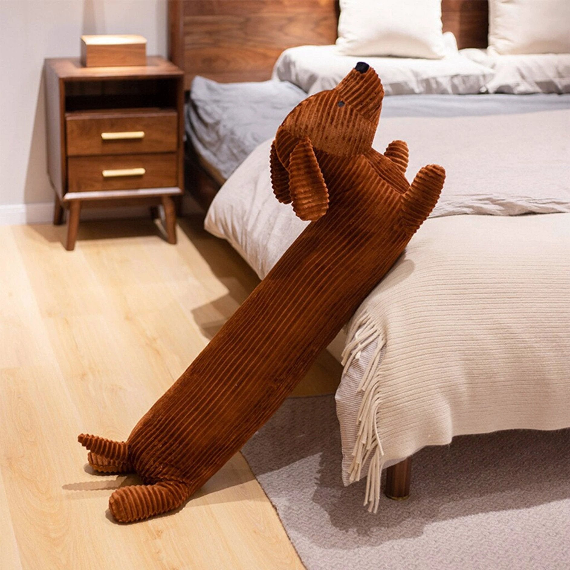 Dog & Fox Pillow by Bowlift
