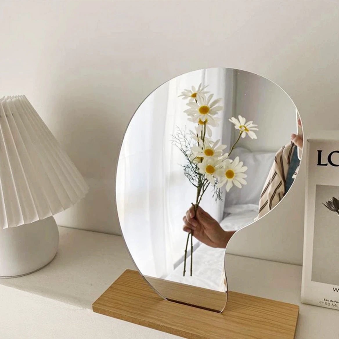 Wavy & Curvy Mirror by Bowlift
