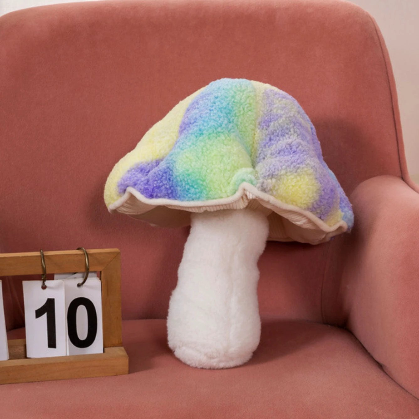 Fluffy Mushroom Cushion by Bowlift